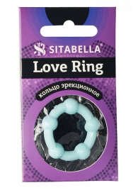 Цветное эрекционное кольцо Love Ring с бусинами - Sitabella - в Балаково купить с доставкой