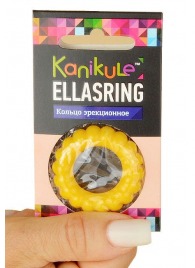 Цветное рельефное эрекционное кольцо Ellasring - Sitabella - в Балаково купить с доставкой