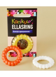 Цветное рельефное эрекционное кольцо Ellasring - Sitabella - в Балаково купить с доставкой
