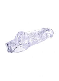 Прозрачная насадка-удлинитель Length Enhancer с подхватом - 16 см. - NMC - в Балаково купить с доставкой