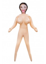 Телесная надувная секс-кукла с пышным бюстом - NMC - в Балаково купить с доставкой
