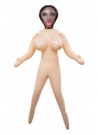 Телесная надувная секс-кукла с 3 любовными отверстиями - NMC - в Балаково купить с доставкой