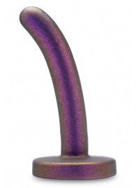 Фиолетовая насадка с гладкой поверхностью Surrender 4.75 Inch Beginner Pegging Dildo - 12 см. - Blush Novelties - купить с доставкой в Балаково