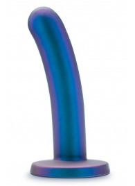Синяя насадка с гладкой поверхностью Surrender 5.75 Inch Intermediate Pegging Dildo - 14,6 см. - Blush Novelties - купить с доставкой в Балаково