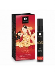 Оральный спрей Waves of Pleasure с ароматом клубники и шампанского - 20 мл. - Shunga - купить с доставкой в Балаково