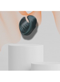 Серый сквозной мастурбатор с вибрацией Manwan Starter - Manwan - в Балаково купить с доставкой