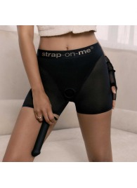 Трусики-шорты для фиксации насадок Strap-on-me Harness Lingerie Halo - size M - Strap-on-me - купить с доставкой в Балаково