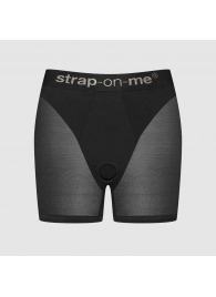 Трусики-шорты для фиксации насадок Strap-on-me Harness Lingerie Halo - size XL - Strap-on-me - купить с доставкой в Балаково