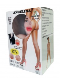 Надувная секс-кукла Angelina 3D - Boys of Toys - в Балаково купить с доставкой
