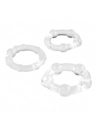 Набор из 3 эрекционных прозрачных колец - Boys of Toys - в Балаково купить с доставкой