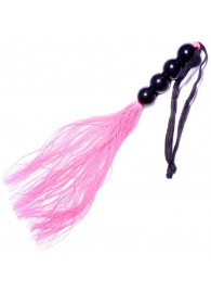 Розовая силиконовая плеть - 35,5 см. - Boys of Toys - купить с доставкой в Балаково
