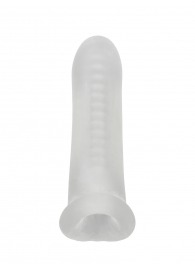 Белый фаллоудлинитель Striker - 13,5 см. - Lola Games - в Балаково купить с доставкой