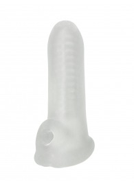 Белый фаллоудлинитель Striker - 13,5 см. - Lola Games - в Балаково купить с доставкой