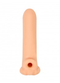 Телесный фаллоудлинитель Titan - 16,5 см. - Lola Games - в Балаково купить с доставкой