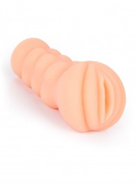 Телесный мастурбатор-вагина с эрекционными кольцами в комплекте - Sexy Girl - в Балаково купить с доставкой