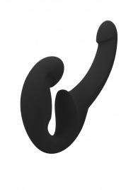 Черный безремневой страпон Share Lite - Fun Factory - купить с доставкой в Балаково