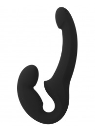 Черный безремневой страпон Share Lite - Fun Factory - купить с доставкой в Балаково