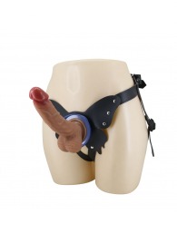 Поясной страпон Wells: трусики в форме бабочки и фаллоимитатор-насадка - Baile - купить с доставкой в Балаково