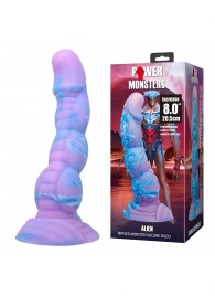 Силиконовый фантазийный фаллоимитатор Alien - 20,5 см. - Baile