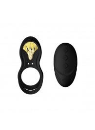 Черное эрекционное виброкольцо Bayek с пультом ДУ - Zalo - в Балаково купить с доставкой