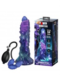 Фиолетовый яйцеродящий фаллоимитатор Duskwalker Sentinal на присоске - 22,4 см. - Baile - купить с доставкой в Балаково