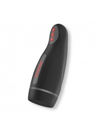 Черный автоматический мастурбатор с управлением через приложение - Oninder - в Балаково купить с доставкой