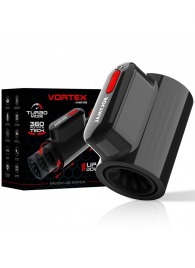 Черный автоматический мастурбатор с режимами поступательных движений и ротации - JAMYJOB - в Балаково купить с доставкой