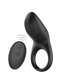 Черное эрекционное виброкольцо с пультом ДУ - Ibiza - в Балаково купить с доставкой