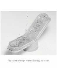 Белый мастурбатор FLIP 0 (ZERO) - Tenga - в Балаково купить с доставкой