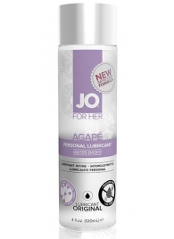 Женский лубрикант на водной основе JO AGAPE LUBRICANT ORIGINAL - 120 мл. - System JO - купить с доставкой в Балаково