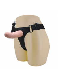 Реалистичный страпон-фаллоимитатор на трусиках Ultra Passionate Harness - 15 см. - Baile - купить с доставкой в Балаково