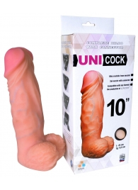 Фаллическая насадка Харнесс UNICOCK 10  - 25 см. - LOVETOY (А-Полимер) - купить с доставкой в Балаково
