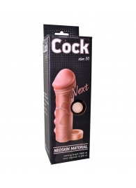 Фаллоудлинитель с кольцом COCK size M - 15 см. - LOVETOY (А-Полимер) - в Балаково купить с доставкой
