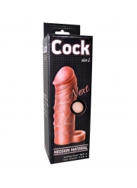 Фаллоудлинитель с кольцом COCK size L - 16,5 см. - LOVETOY (А-Полимер) - в Балаково купить с доставкой