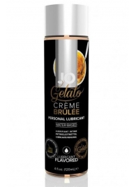 Лубрикант с ароматом крем-брюле JO GELATO CREME BRULEE - 120 мл. - System JO - купить с доставкой в Балаково