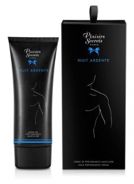 Возбуждающий крем для мужчин Nuit Ardente Creme Performante Plaisirs Secrets - 60 мл. - Plaisir Secret - купить с доставкой в Балаково