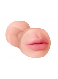 Двусторонний мастурбатор Goddess of Love - вагина и ротик - Lola Games - в Балаково купить с доставкой