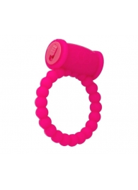 Розовое виброкольцо на пенис A-toys из силикона - A-toys - в Балаково купить с доставкой