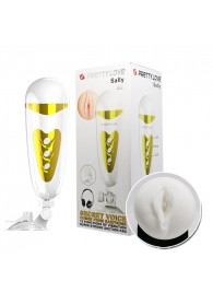 Мега-мастурбатор вагина Sally с вибрацией и голосом - Baile - в Балаково купить с доставкой