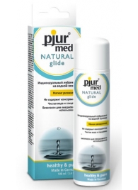 Нейтральный лубрикант на водной основе pjur MED Natural glide - 100 мл. - Pjur - купить с доставкой в Балаково