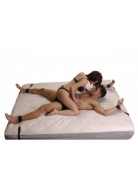 Бондаж для фиксации на кровати Frisky Bedroom Restraint Kit - XR Brands - купить с доставкой в Балаково