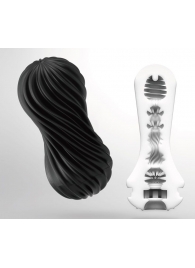 Мастурбатор FLEX Rocky Black с плотным рельефом - Tenga - в Балаково купить с доставкой