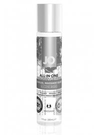 Массажный гель ALL-IN-ONE Massage Oil Sensual нейтральный - 30 мл. - System JO - купить с доставкой в Балаково