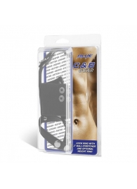 Кольцо на член и мошонку Cock Ring With 2  Ball Stretcher And Optional Weight Ring - BlueLine - в Балаково купить с доставкой