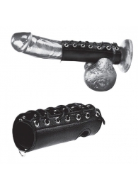 Сбруя на член на шнуровке 5  Cock Sheath - BlueLine - купить с доставкой в Балаково