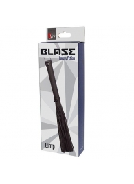 Чёрная плеть BLAZE WHIP BLACK - Dream Toys - купить с доставкой в Балаково