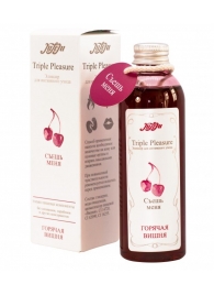Эликсир Triple Pleasure  Горячая вишня  - 130 гр. - JULEJU - купить с доставкой в Балаково