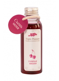 Эликсир Triple Pleasure  Горячая вишня  - 65 гр. - JULEJU - купить с доставкой в Балаково