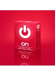 Супертонкие презервативы ON) Super Thin - 3 шт. - ON) - купить с доставкой в Балаково