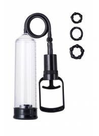 Вакуумная помпа A-toys с уплотнителем и эрекционными кольцами - A-toys - в Балаково купить с доставкой